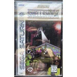 Shell Shock (Sega Saturn). Sealed. Complete CIB disc case and manual 